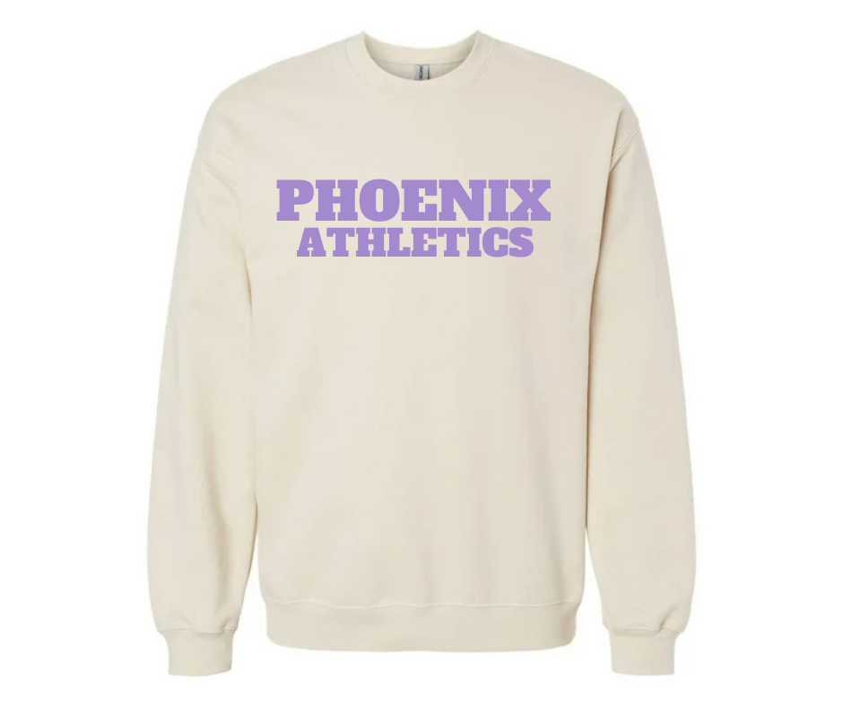 Adult- Puff Vinyl Crewneck
