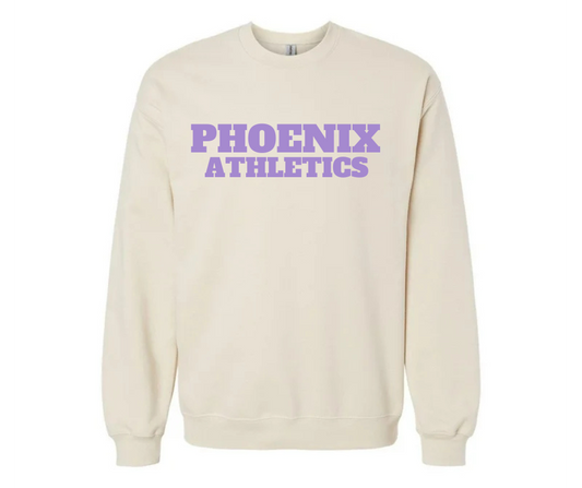 Adult- Puff Vinyl Crewneck